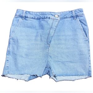 Asos Luxe Jean Shorts Cut Off Size 10